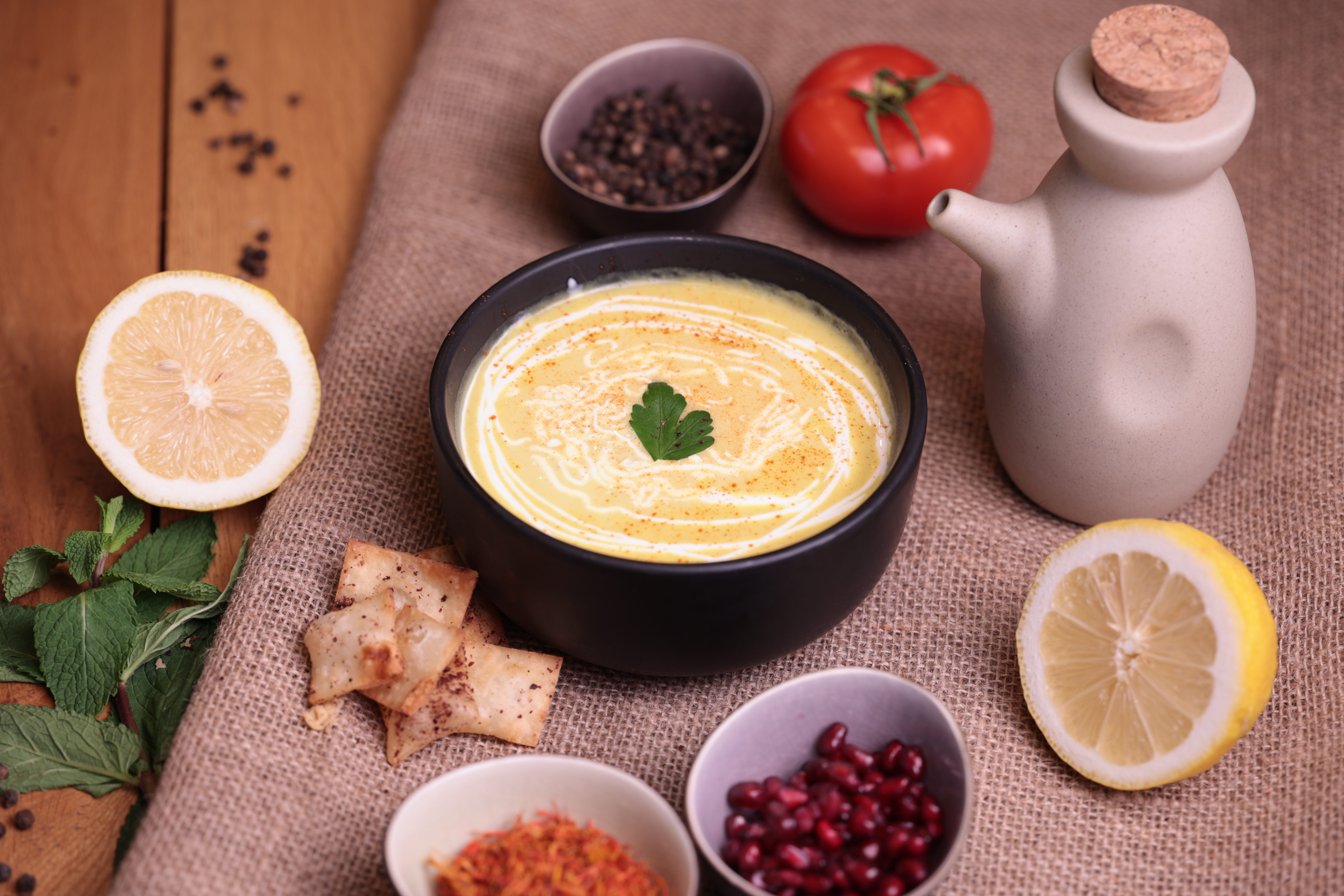 Supa cremă de linte