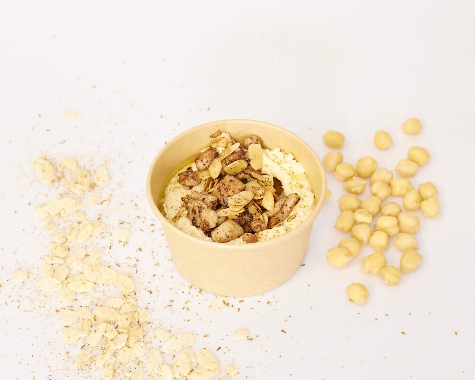 Hummus Pui si Fulgi de Migdale