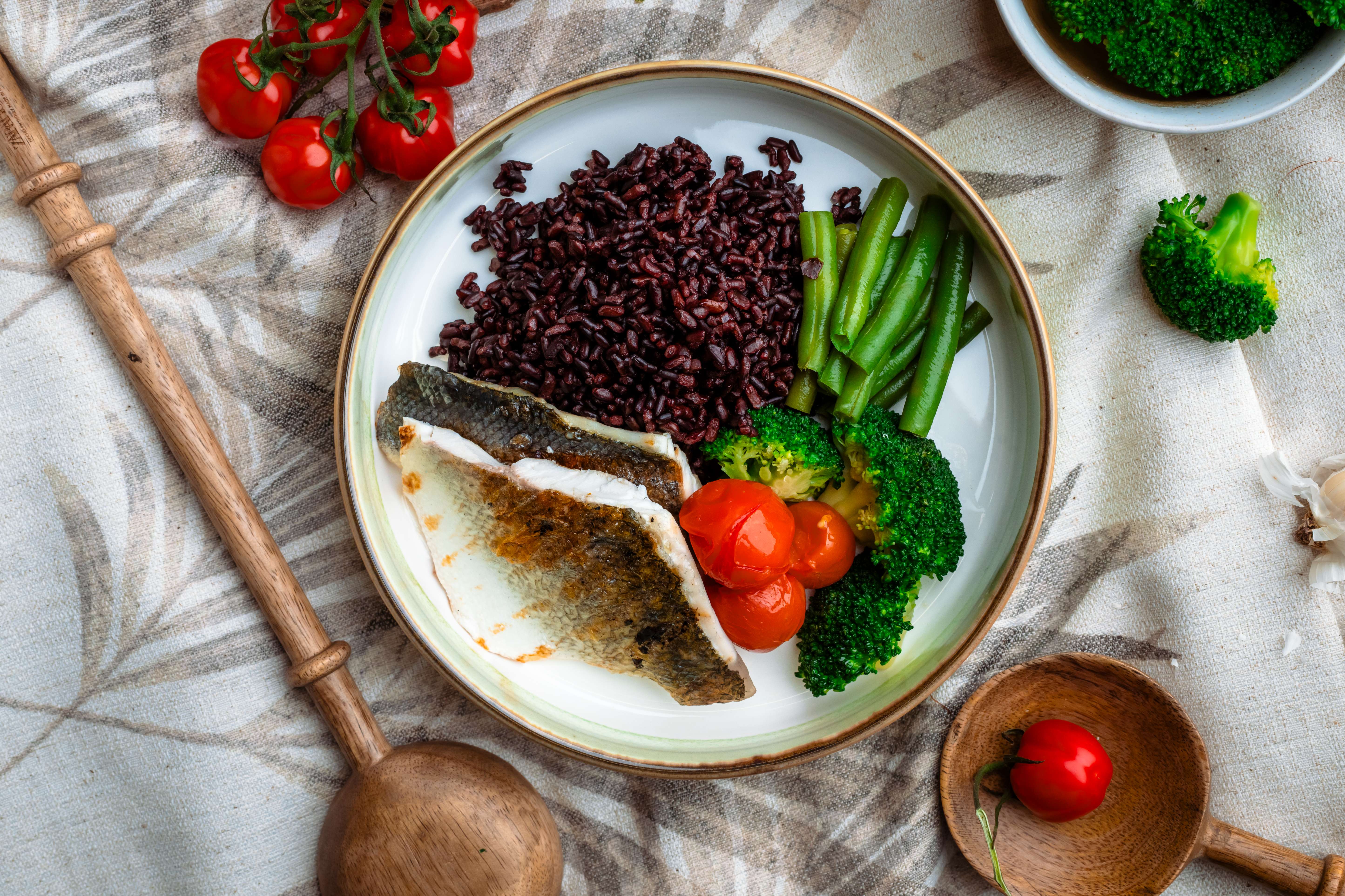 Lemon Sea Bass Bowl