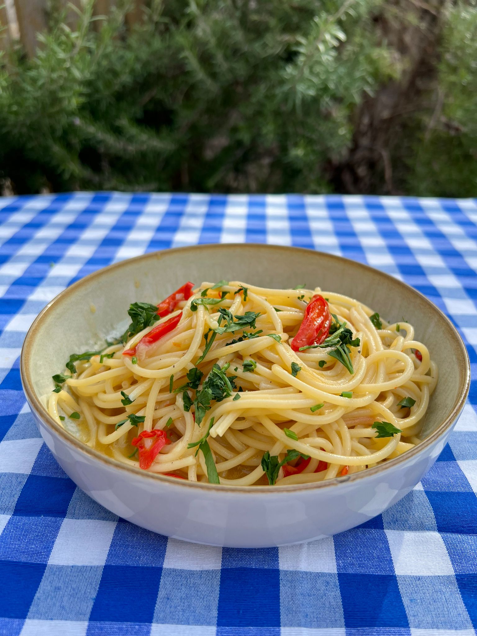 Aglio olio e peperoncino