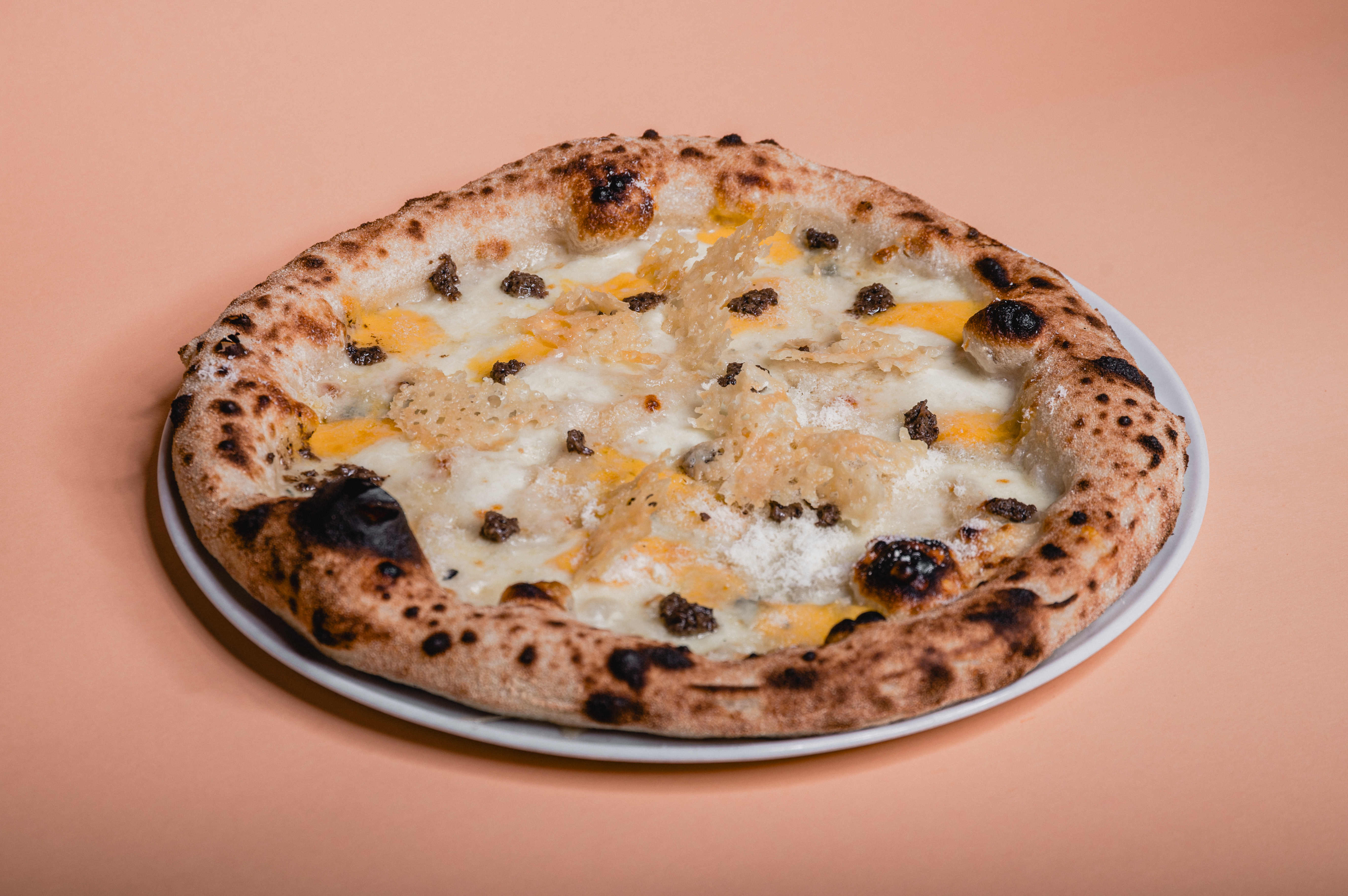 Pizza Quattro Formaggi con Trufe