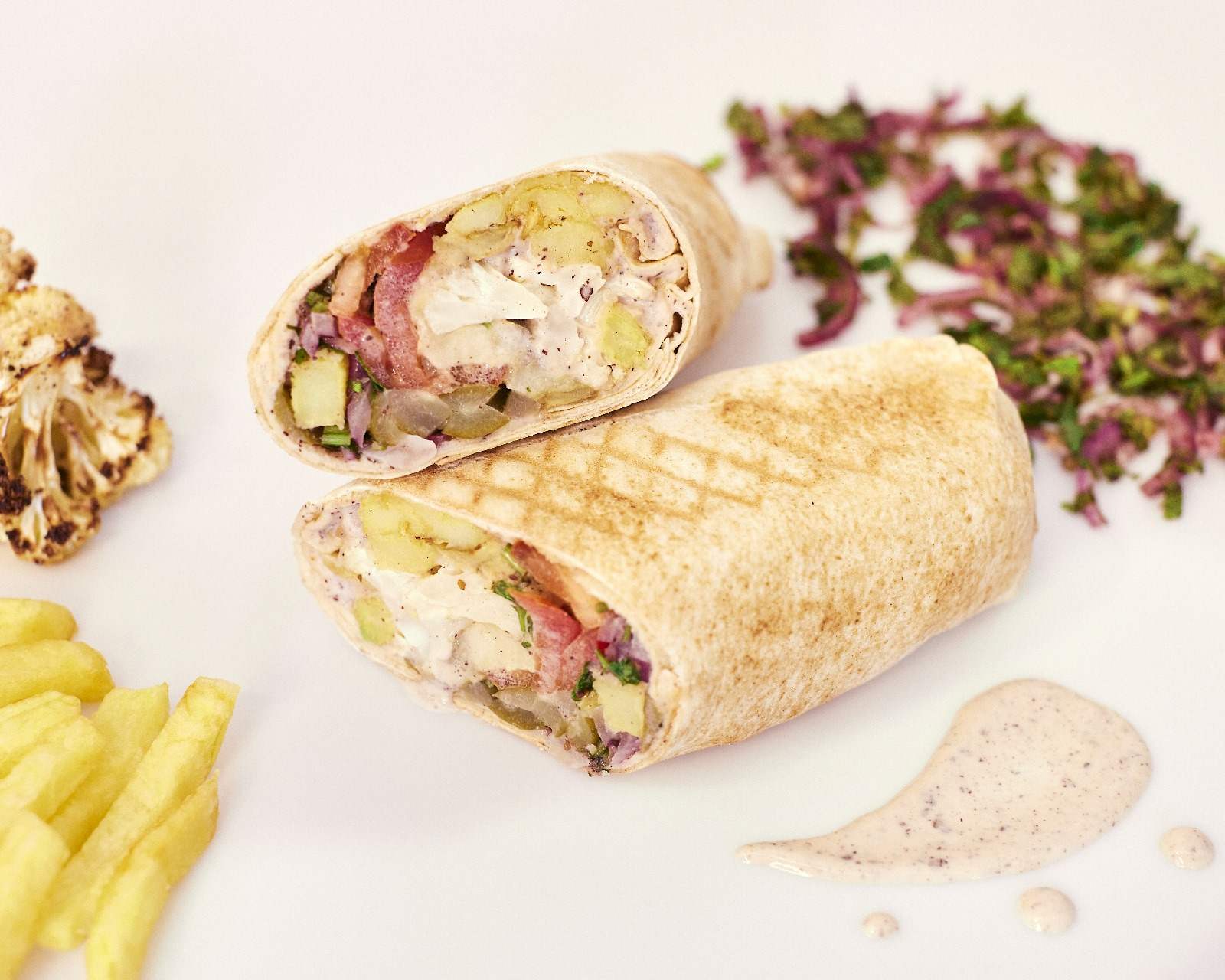 Veggies și Tahini Sandwish