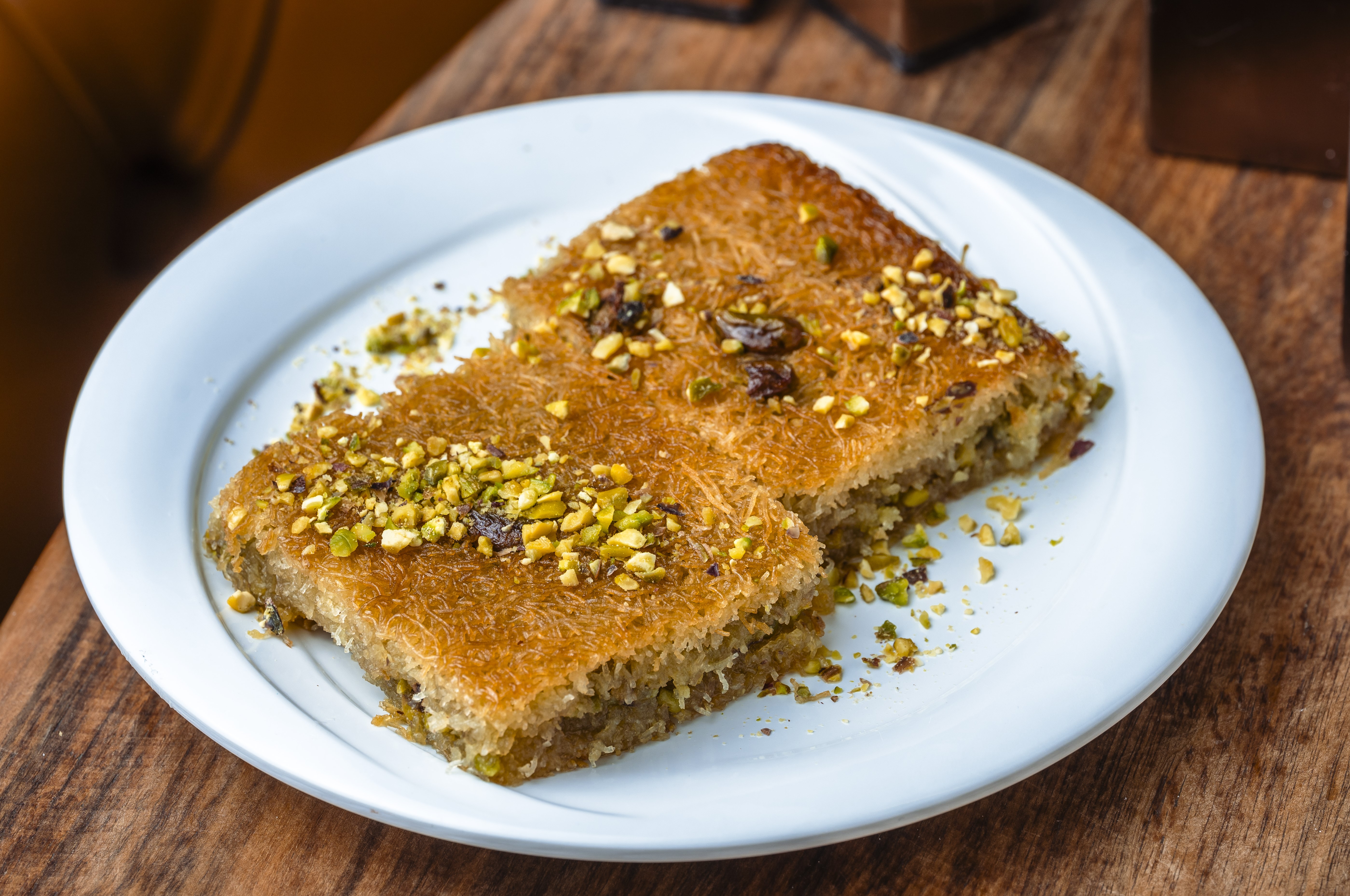 Kadayif cu Fistic din Gaziantep